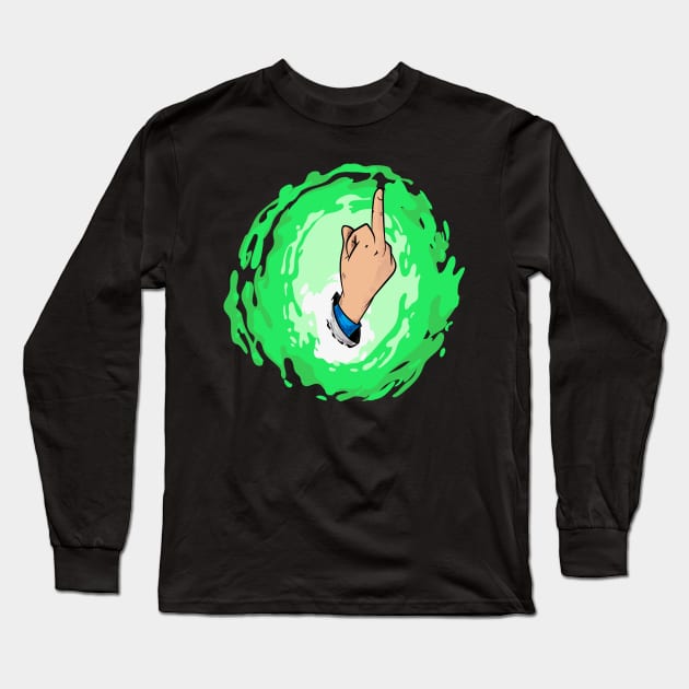 fuck you Long Sleeve T-Shirt by PaperHead